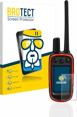 Produktbild von BROTECT Schutzglas für Garmin Alpha 100 Schutzfolie Panzer Folie Glas Display Schutz klar