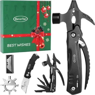 Produktbild von Multitool Werkzeugset für Männer - 12-in-1 Geschenk für Papa & Ehemann