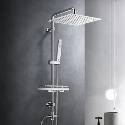 Produktbild von Regendusche ohne Armatur - Regenduschekopf - Regenduschen - Regendusche-Set - Duscharm