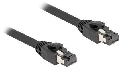 Obrázok produktu pre DeLOCK 80233, 1 m, Cat8.1, S/FTP (S-STP), RJ-45, RJ-45, Čierna