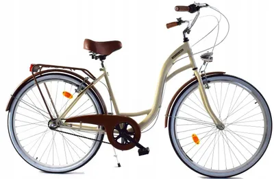 Zdjęcie produktu dla Rower Dallas City 28" 3spd - kremowy z brązem