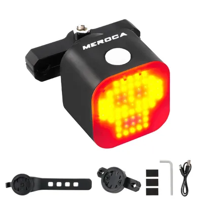 Produktbild von Smart Rücklicht Bremse Sense Fahrrad Rücklicht USB-C Wiederaufladbare LED-Lampe mit Wasserdicht/Anti-Diebstahl-Funktion/13 Blitzmodi Fahrradzubehör