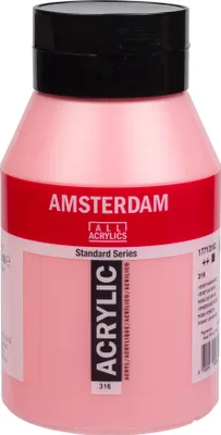 Produktbild von Amsterdam Standard Series Acrylfarbe Flasche 1000 ml Venezianischrosa 316