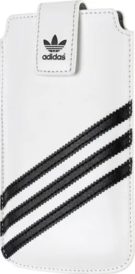 Obrázek produktu pro Adidas ADPUEUNIM00S1303, Ochranné pouzdro, Jakékoliv značky, Apple iPhone 4, iPhone 4S, iPhone 5, iPhone 5c, iPhone 5s, HTC One V, Samsung Galaxy Ace S5830,..., Černá, Bílá