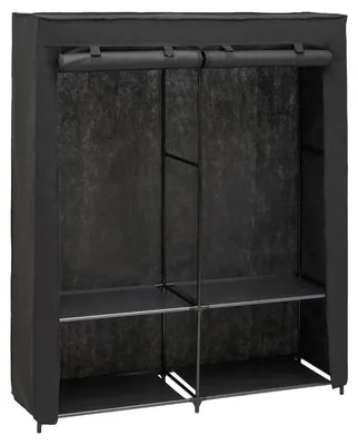 Obrázok produktu pre Dvojitá textilná šatňová komoda DRESSY, 140 x 45 x 165 cm