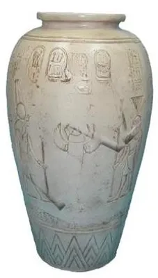 Obrázek produktu pro Design Ägyptische Vase Decovase Figur Statue Skulptur Figuren Skulpturen
