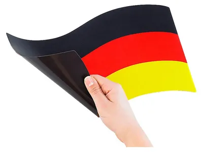 Produktbild von Magnet Autofahne Deutschland 30x20cm Automagnet Auto Fahne EM WM Fanartikel