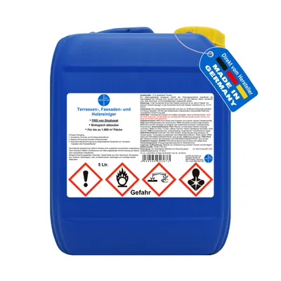 Produktbild von Terrassen-, Fassaden- und Holzreiniger I 5 Liter HERRLAN-Qualität