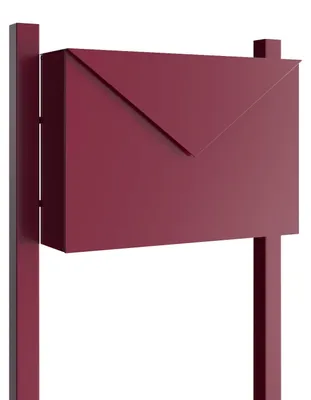 Produktbild von Standbriefkasten Letter in Rot