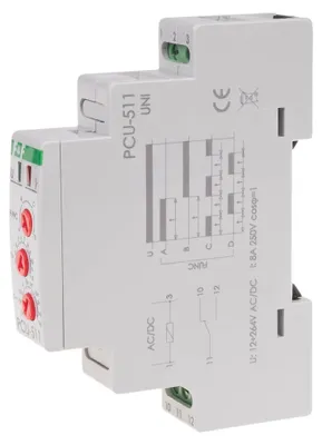 Image de PCU-511UNI Relais temporisé contact 1NO/NF 12-264V