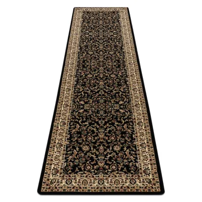 Zdjęcie produktu dla Dywan, Chodnik ROYAL ADR wzór 1745  do przedpokoju, na korytarz czarny 60x200 cm