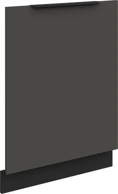 Obrázok produktu pre Dvierka pre vstavanú umývačku LUNARA - 60x72 cm, grafit/čierne
