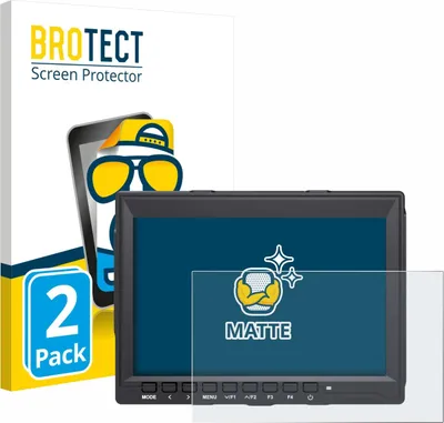 Produktbild von 2x BROTECT Schutzfolie für Feelworld FW759 7" Displayschutz Displayschutzfolie Folie Matt Entspiegelungsfolie