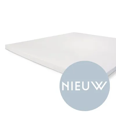 Produktbild von Walra Spannbettuch Crispy Baumwolle Topper Weiß - 180x200 cm