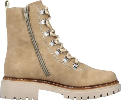 Imagen del producto de Zapatos de cordones para mujer Rieker, color beige, estilo casual