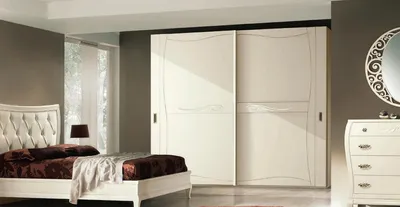 Obrázek produktu pro šatní skříň s posuvnými dveřmi do ložnice Šatní skříně dřevěný design