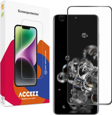 Produktbild von Accezz Full Cover Screen Protector aus gehärtetem Glas Samsung Galaxy S20 Ultra