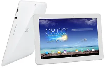 Produktbild von ASUS MeMO Pad 10 ME102A, 25,6 cm (10.1"), 1280 x 800 Pixel, 16 GB, 1 GB, Android, Weiß