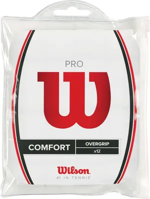 Obrázok produktu pre Wilson Pro Overgrip 12er weiß Tenisová rukoväť - Griffbänder, 76260154800000