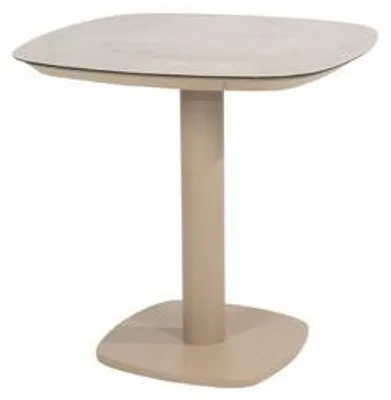 Productafbeelding van Taste Manolo dining tafel keramiek print latte 75 x 75 cm 4SO