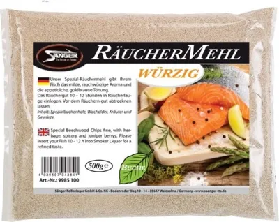 Produktbild von Trociny bukowe Saenger do wędzenia Räuchermehl, 1 kg