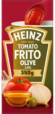 Image de Heinz Tomate Frito aux Olives 350g – Sauce tomate épicée pour pâtes et pizza
