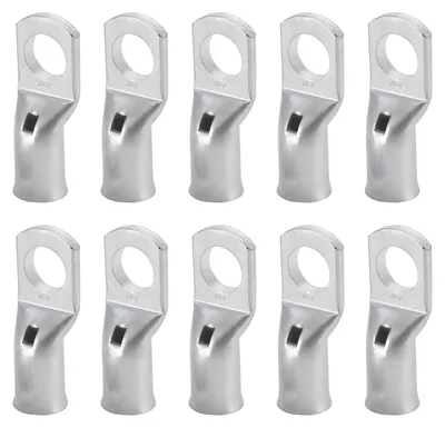 Ringkabelschuhe M8 16 mm², Kupfer, nicht isoliert, 10 Stück