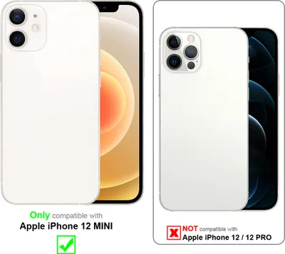 Produktbild von Cadorabo Hülle für Apple iPhone 12 MINI Schutz Hülle in Grün Handyhülle TPU Etui Case Cover