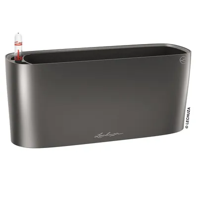 Obrázek produktu pro Lechuza Samozavlažovací truhlík Delta Premium 10 cm, antracitová