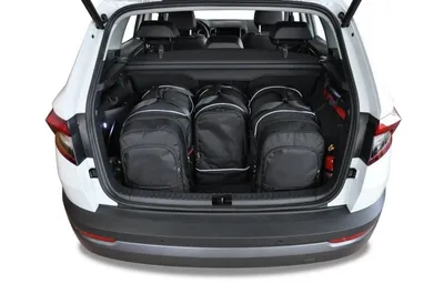 Produktbild von Skoda Karoq 2017+ Kofferraumtaschen Set 4 Stk