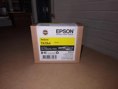 Produktbild von Epson Singlepack Yellow T47A4 UltraChrome Pro, Standardertrag, Gelb, 50 ml, 1 Stück(e), Einzelpackung