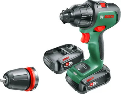 Produktbild von Akku-Schlagbohrschrauber AdvancedImpact 18 (grün/schwarz, 2x Li-Ionen Akku 2,5Ah, Koffer, POWER FOR ALL ALLIANCE)