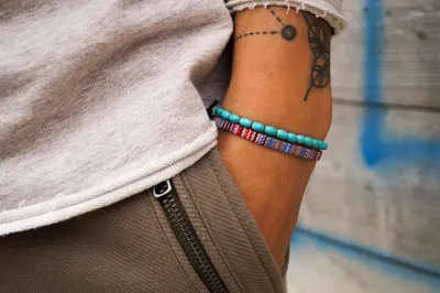 Produktbild von Made by Nami Armband Set 2x Surfer Damen & Herren, Wasserfest & Verstellbar, Multi