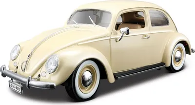 Produktbild von Bburago 1:18 Volkswagen Beetle 1955 Beige