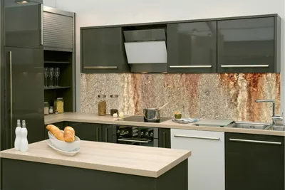 Obrázek produktu pro Fototapeta do kuchyně - Výstřední textura zdi 260 x 60 cm - Samolepicí fólie