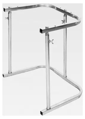 Produktbild von Faltbarer Müllbeutelhalter aus robustem Metall für Garten und Camping