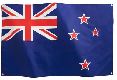 Produktbild von Flagge Neuseelands, 3x5 Fuß (91x152 cm), mit 4 Messingösen