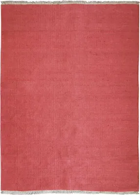 Zdjęcie produktu dla Dywan z juty i bawełny z frędzlami z terakoty 80x150
