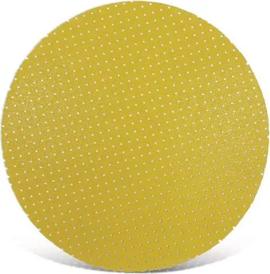 Image de Disque abrasif adhésif 225 mm, grain 120, corindon blanc, perforations multiples