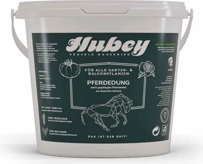 Produktbild von Hubey Pferdemist Naturdünger 6 Kg Universaldünger und Bodenverbesserer Dung