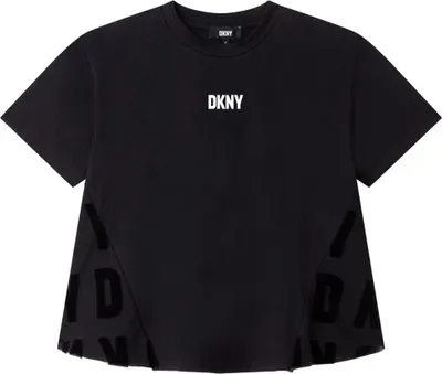 Immagine prodotto di Dkny D35s43 Maglietta a maniche corte nera 8 anni Nero 8 anni