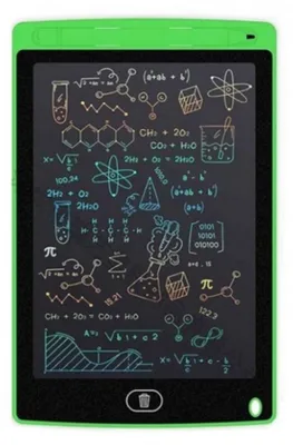 Immagine prodotto di Tavoletta LCD colorata per scrivere e disegnare, con schermo da 12 pollici, inclusa penna, colore verde