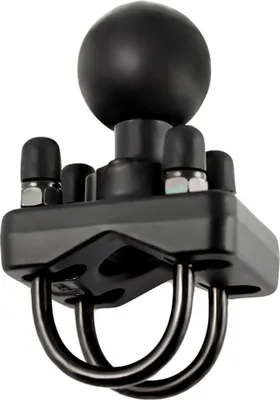 Immagine prodotto di RAM Mounts morsetto doppio per tubo - C-ball (1,5 pollici) - diametro 25,4-31,8 mm