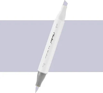 Zdjęcie produktu dla Dwustronny pędzel i dłuto OHUHU, BG060 Deep Cool Grey
