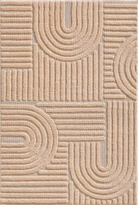 Image de Teppium Tapis Rose 120x170 cm, Shaggy Poils Longs, Doux, Tapis Salon Moderne Style Scandinave Boho, Dos en Jute