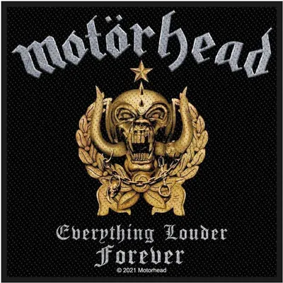 Immagine prodotto di Motörhead Everything Louder Forever - Toppe 100 x 100 mm