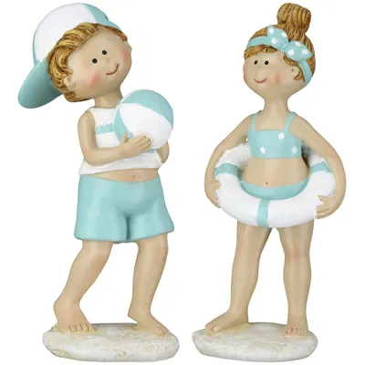 Produktbild von Gilde Figur, Matrose, Kapitän Hinnerk, Kunstharz, blau, VE 6, 2fach sortiert Höhe: 16.00 cm Breite: 6.00 cm Tiefe: 7.50cm 59450
