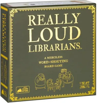 Produktbild von Asmodee Really Loud Librarians, Kartenspiel, 7 Jahr(e), 15 min