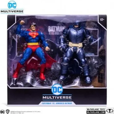 Produktbild von McFarlane Toys DC Actionfiguren Collector Multipack Superman vs. Armored Batman 18 cm