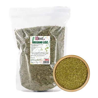 Zdjęcie produktu dla Oregano liść 500g Brat.pl